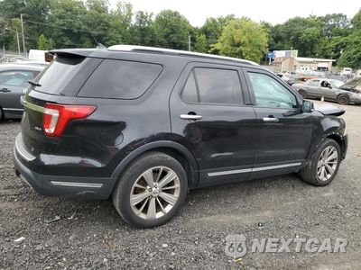 Trzecie zdjęcie samochodu z tyłu: 2019 FORD EXPLORER LIMITED VIN:1FM5K8F80KGA90963 - miniatura