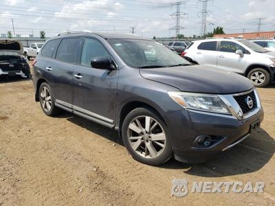 Czwarte zdjęcie samochodu z boku: 2014 NISSAN PATHFINDER S VIN:5N1AR2MM4EC648977 - miniatura