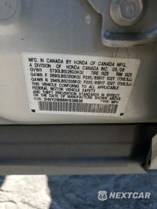 Zdjęcie 13 z 13 samochodu: 2006 ACURA MDX TOURING VIN:2HNYD18866H539938 - miniatura