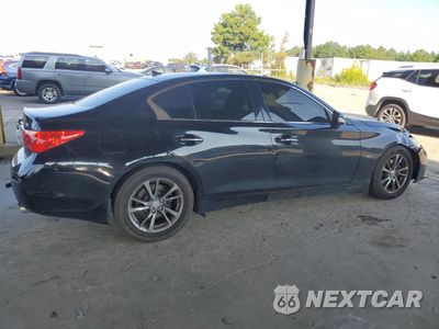 Trzecie zdjęcie samochodu z tyłu: 2017 INFINITI Q50 PREMIUM VIN:JN1EV7AP5HM740193 - miniatura