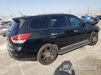 Trzecie zdjęcie samochodu z tyłu: 2013 NISSAN PATHFINDER S VIN:5N1AR2MN7DC638256 - miniatura
