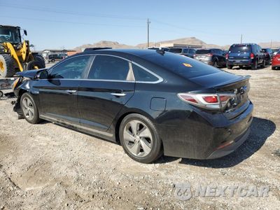 Drugie zdjęcie samochodu z przodu: 2017 HYUNDAI SONATA HYBRID VIN:KMHE34L31HA067573 - miniatura