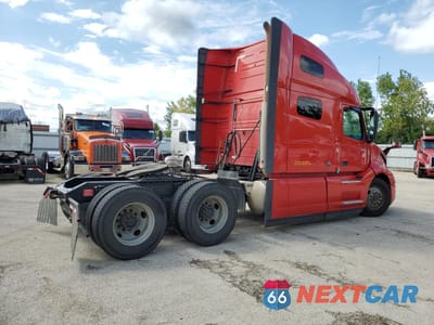 Czwarte zdjęcie samochodu z boku: 2020 VOLVO VN VNL VIN:4V4NC9EH6LN249043 - miniatura