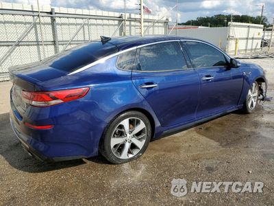 Trzecie zdjęcie samochodu z tyłu: 2019 KIA OPTIMA LX VIN:5XXGT4L32KG364442 - miniatura