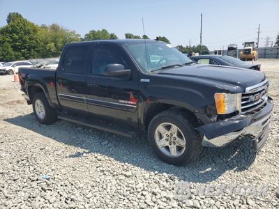 Czwarte zdjęcie samochodu z boku: 2012 GMC SIERRA K1500 SLT VIN:3GTP2WE79CG117156 - miniatura