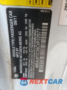 Zdjęcie 12 z 12 samochodu: 2012 BMW 128 I VIN:WBAUP7C56CVP22977 - miniatura