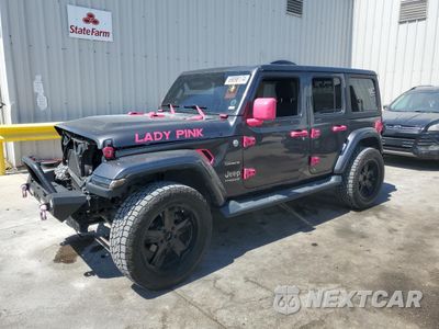 2020 JEEP WRANGLER UNLIMITED SAHARA 1C4HJXEN8LW204656 - główne zdjęcie licytacji z USA - miniatura