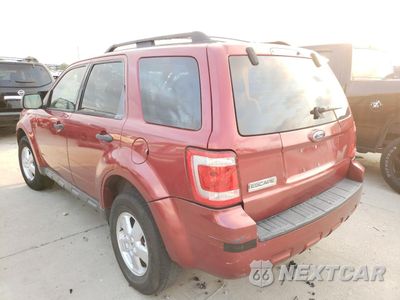 Trzecie zdjęcie samochodu z tyłu: 2009 FORD ESCAPE XLS VIN:1FMCU027X9KA80061 - miniatura