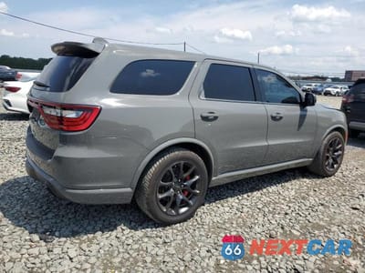 Trzecie zdjęcie samochodu z tyłu: 2021 DODGE DURANGO SRT HELLCAT VIN:1C4SDJH99MC789386 - miniatura