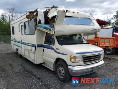 1995 FORD ECONOLINE E350 CUTAWAY VAN 1FDKE30G7SHA33425 - główne zdjęcie licytacji z USA - miniatura