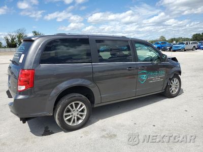 Trzecie zdjęcie samochodu z tyłu: 2020 DODGE GRAND CARAVAN SXT VIN:2C4RDGCG6LR228351 - miniatura