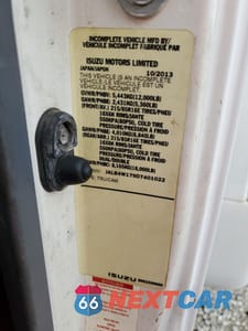 Zdjęcie 10 z 10 samochodu: 2013 ISUZU NPR VIN:JALB4W179D7401022 - miniatura