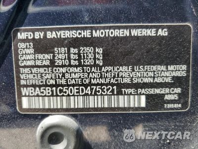 Zdjęcie 13 z 13 samochodu: 2014 BMW 535 I VIN:WBA5B1C50ED475321 - miniatura