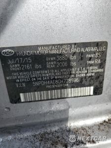 Zdjęcie 12 z 12 samochodu: 2016 HYUNDAI ELANTRA SE VIN:5NPDH4AE8GH728996 - miniatura