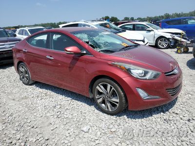 Czwarte zdjęcie samochodu z boku: 2014 HYUNDAI ELANTRA SE VIN:5NPDH4AE6EH487114 - miniatura