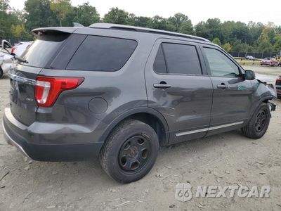 Trzecie zdjęcie samochodu z tyłu: 2017 FORD EXPLORER XLT VIN:1FM5K8D82HGD84862 - miniatura