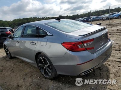 Drugie zdjęcie samochodu z przodu: 2021 HONDA ACCORD SPORT VIN:1HGCV1F37MA081828 - miniatura
