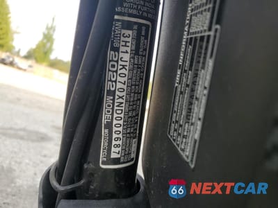 Zdjęcie 9 z 10 samochodu: 2022 HONDA NVA110 B VIN:3H1JK070XND000687 - miniatura