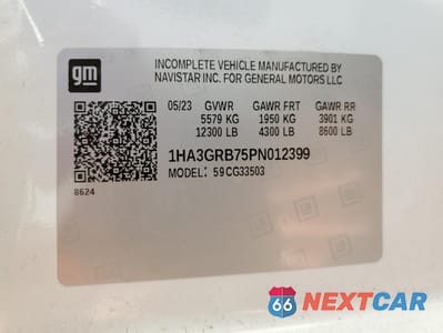 Zdjęcie 12 z 12 samochodu: 2023 CHEVROLET EXPRESS G3500 VIN:1HA3GRB75PN012399 - miniatura