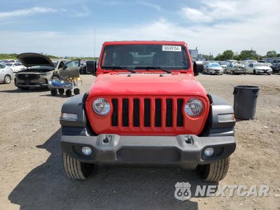 Piąte zdjęcie samochodu w środku: 2021 JEEP WRANGLER UNLIMITED SPORT VIN:1C4HJXDG9MW518336 - miniatura