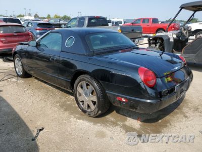 Drugie zdjęcie samochodu z przodu: 2002 FORD THUNDERBIRD VIN:1FAHP60A22Y107619 - miniatura