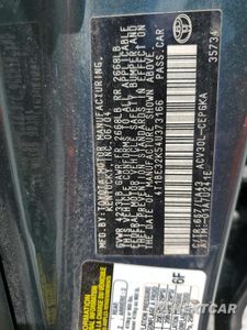 Zdjęcie 12 z 12 samochodu: 2004 TOYOTA CAMRY LE VIN:4T1BE32K54U373166 - miniatura