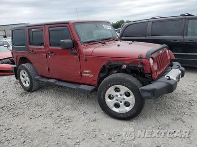 Czwarte zdjęcie samochodu z boku: 2013 JEEP WRANGLER UNLIMITED SAHARA VIN:1C4BJWEG6DL592992 - miniatura