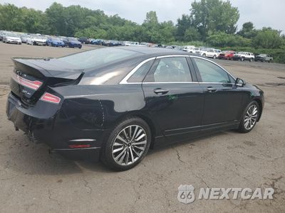Trzecie zdjęcie samochodu z tyłu: 2018 LINCOLN MKZ SELECT VIN:3LN6L5D9XJR602084 - miniatura