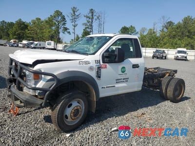 Drugie zdjęcie samochodu z przodu: 2021 FORD F550 SUPER DUTY VIN:1FDUF5HT8MDA09437 - miniatura