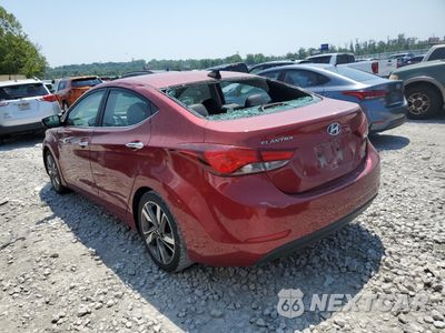 Drugie zdjęcie samochodu z przodu: 2014 HYUNDAI ELANTRA SE VIN:5NPDH4AE6EH487114 - miniatura