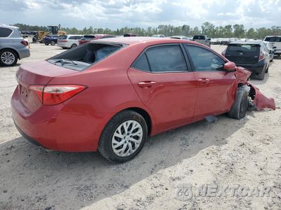 Trzecie zdjęcie samochodu z tyłu: 2019 TOYOTA COROLLA L VIN:5YFBURHE2KP943789 - miniatura