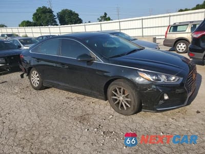 Czwarte zdjęcie samochodu z boku: 2019 HYUNDAI SONATA SE VIN:5NPE24AF0KH752054 - miniatura