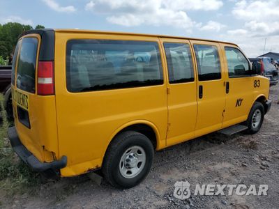 Trzecie zdjęcie samochodu z tyłu: 2007 CHEVROLET EXPRESS G2500 VIN:1GCGG25V171179180 - miniatura