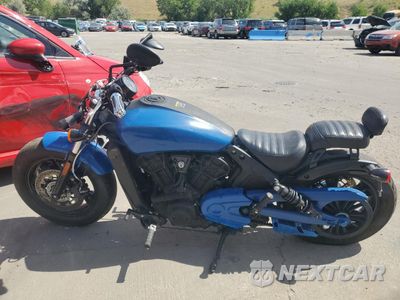 Trzecie zdjęcie samochodu z tyłu: 2021 INDIAN MOTORCYCLE CO. SCOUT BOBBER SIXTY ABS VIN:56KMTA11XM3181242 - miniatura