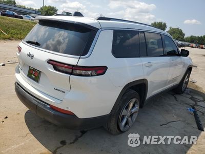 Trzecie zdjęcie samochodu z tyłu: 2021 JEEP GRAND CHEROKEE L LIMITED VIN:1C4RJKBG1M8170708 - miniatura
