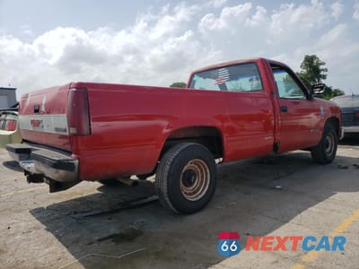 Trzecie zdjęcie samochodu z tyłu: 1990 GMC SIERRA C1500 VIN:2GTEC14Z1L1558024 - miniatura