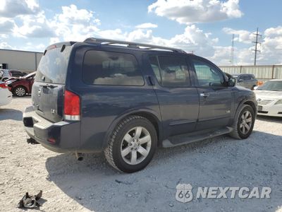 Trzecie zdjęcie samochodu z tyłu: 2008 NISSAN ARMADA SE VIN:5N1BA08D88N602877 - miniatura