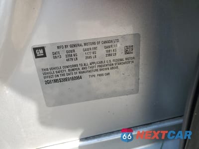 Zdjęcie 14 z 14 samochodu: 2014 CADILLAC XTS LUXURY COLLECTION VIN:2G61M5S38E9160964 - miniatura