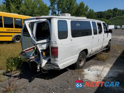Czwarte zdjęcie samochodu z boku: 2001 FORD ECONOLINE E350 SUPER DUTY WAGON VIN:1FBSS31L31HA29965 - miniatura