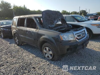 Czwarte zdjęcie samochodu z boku: 2011 HONDA PILOT LX VIN:5FNYF4H24BB101643 - miniatura