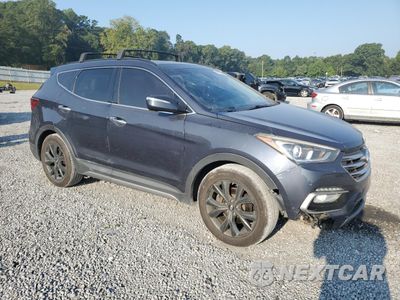 Czwarte zdjęcie samochodu z boku: 2017 HYUNDAI SANTA FE SPORT VIN:5XYZWDLA6HG496252 - miniatura