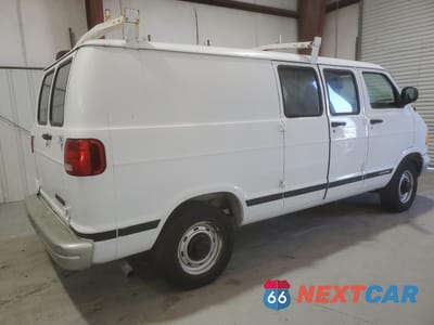 Trzecie zdjęcie samochodu z tyłu: 1999 DODGE RAM VAN B2500 VIN:2B7JB21Y8XK531633 - miniatura