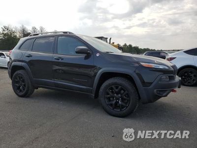 Czwarte zdjęcie samochodu z boku: 2016 JEEP CHEROKEE TRAILHAWK VIN:1C4PJMBS8GW179039 - miniatura