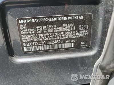 Zdjęcie 13 z 13 samochodu: 2018 BMW X1 XDRIVE28I VIN:WBXHT3C30J5K24846 - miniatura
