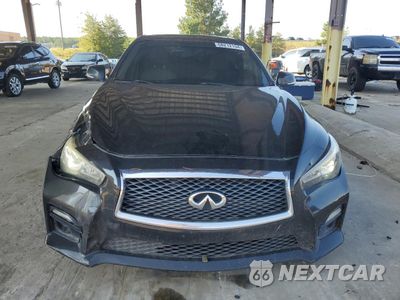 Piąte zdjęcie samochodu w środku: 2017 INFINITI Q50 PREMIUM VIN:JN1EV7AP5HM740193 - miniatura