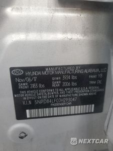 Zdjęcie 12 z 12 samochodu: 2018 HYUNDAI ELANTRA SEL VIN:5NPD84LF0JH293047 - miniatura