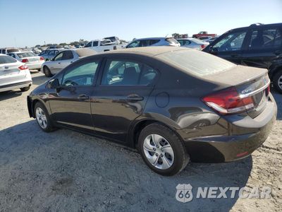Drugie zdjęcie samochodu z przodu: 2014 HONDA CIVIC LX VIN:2HGFB2F53EH511466 - miniatura
