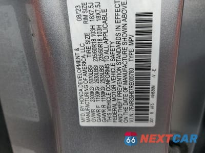 Zdjęcie 13 z 13 samochodu: 2024 HONDA CR-V SPORT VIN:7FARS5H57RE005780 - miniatura