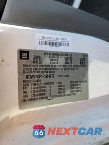 Zdjęcie 13 z 13 samochodu: 2015 GMC SAVANA G2500 VIN:1GTW7FCF1F1214779 - miniatura