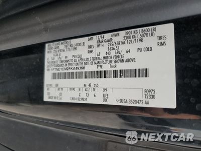 Zdjęcie 13 z 13 samochodu: 2015 FORD TRANSIT T-150 VIN:1FTNE1CM2FKA49368 - miniatura